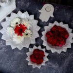 Premium Marble Lotus Urli Set of 3 – Polished Finish Decorative Urli (6, 9 & 12 Inch) | White Marble Flower Urli for Home Decor & Gifting - Image 3