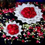 Premium Marble Lotus Urli Set of 3 – Polished Finish Decorative Urli (6, 9 & 12 Inch) | White Marble Flower Urli for Home Decor & Gifting