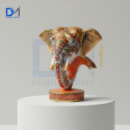 Marble Hand Painted Marble Ganesh Idol (5–10 Inch) - Image 5