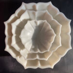 Premium Marble Octa Urli Set of 3 – Glossy Finish Decorative Urli (6, 9 & 12 Inch) | Natural Marble Urli for Home Decor & Gifting